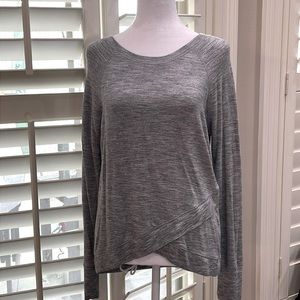 Womens Gray knit Athleta top. Modal blend. S. Excellent condition